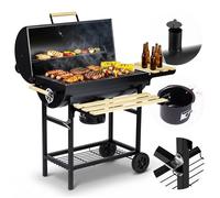 Barbecue de jardin au charbon de bois BD-895, noir | Berdsen