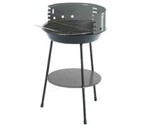 Barbecue charbon de bois rond sur pied