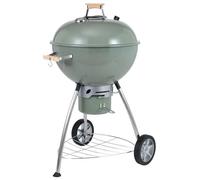 Barbecue charbon ESSENTIELB EBCK1 vert sur pieds 55 cm