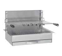 Forge Adour - Barbecue charbon - Gril encastrable inox 961.66