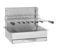 Barbecue charbon FORGE ADOUR encastrable inox 961.56
