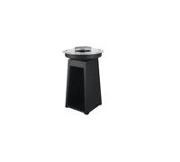 Barbecue charbon - Little Balance - Baroudeur Brasero - Noir - Plaque de cuisson acier inoxydable Ø 60 cm