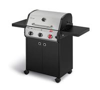 Enders - Barbecue gaz Chicago Next 3 R Turbo - 3 brûleurs Dont 1 Turbo Zone - Surface de Cuisson Switch Grid, 60 x 42 cm - Tablettes rabattables - Jusqu'à 10 convives - 10,6 KW