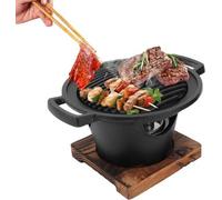 Barbecue compact pour l'intérieur et l'extérieur