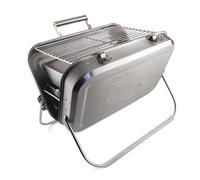 Barbecue de coffre VW Collection - Barbecue emblématique de Volkswagen - Acier inoxydable - Dimensions de la grille : 32,5 x 23 cm