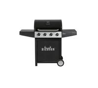 Barbecue de gaz BIGHORN - 4 brûleurs - 11.7kW - Sur chariot - Cuisson Teppanyaki