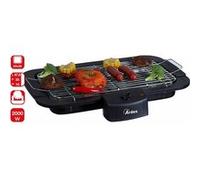 Ardes Barbecue électrique de table AR1B01 2200 W sans fumée grille amovible noir/chrome