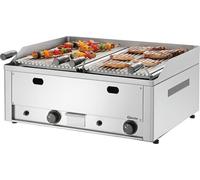 Barbecue de table à gaz en pierre de lave Bartscher Grille de cuisson 4.000 watts Acier inoxydable