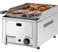 Barbecue de table à gaz en pierre de lave Bartscher Grille de cuisson 8.000 watts Acier inoxydable