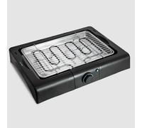Barbecue de Table Grill Electrique ProGrill 2400 W - Hauteur Réglable 3 Niveaux - intérieur / extérieur - 38 x 52 cm - Plateau Ramasse-Graisses - Indicateur ON/OFF - Sécurité - Straße Tech ®