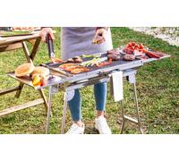 Barbecue de table pliable au charbon de bois InnovaGoods : FOLDECUE