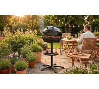 Barbecue électrique 2-en-1 sur pied Proficook PC-BQS1303 - Noir