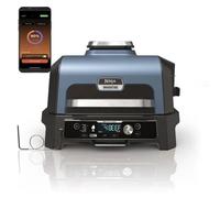 Barbecue électrique avec fumoir et thermosonde - NINJA - Woodfire Pro Connect XL - OG901EU - Granulés Woodfire