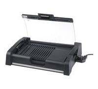Barbecue électrique de table - ROSENSTEIN & SOHNE - 1650 W - Noir - Céramique - 34 x 24 cm