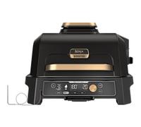 Barbecue électrique et fumoir Ninja Woodfire Pro Connect XL avec housse - Noir et Or Noir/Or | OG901EUBK1 | par SharkNinja