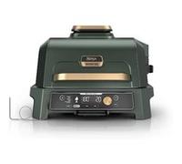 Barbecue électrique et fumoir Ninja Woodfire Pro Connect XL avec housse - Vert et Or Vert/Or | OG901EUGN2 | par SharkNinja