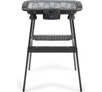 Barbecue électrique LIVOO DOM506, 2200W, 2 en 1, Sur Pieds, Thermostat Ajustable