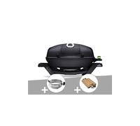 Barbecue électrique travel q pro285e + rôtissoire + planche à découper - napoleo