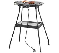 Rosenstein & Söhne Barbecue et gril de table électrique avec plateau amovible, 2000 W