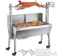 Barbecue électrique – Rôtissoire – Sans fumée – Pour l'intérieur et l'extérieur – Design moderne – Capacité de 60 kg