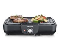 Barbecue électrique SEVERIN - PG8556 - Surface de cuisson 37x29cm - Thermostat réglable - 2300W