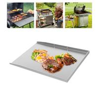 Barbecue en acier inoxydable 48*34cm plat universel pour BBQ Poêle à griller Accessoires pour barbecue