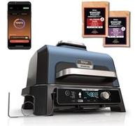 Barbecue et fumoir électrique Ninja Woodfire Pro Connect OG901EU 1700 W Bleu et Gris Bleu H