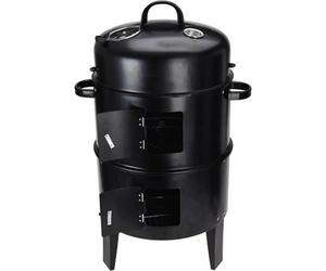 Barbecue Fumeur Baril Noir Fumoir Et Grillade Polyvalents - Bbq Collection