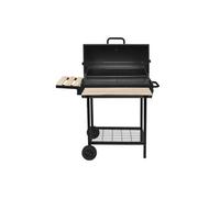 Barbecue à charbon 76x33.5cm avec chariot - Red Deco - KENTUCKY -