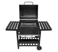 Four à fumoir XL-BBQ, barbecue au charbon de bois, portable, pour l'extérieur et le jardin