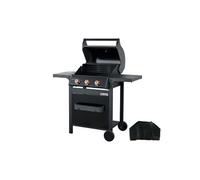 Barbecue gaz BY FAVEX Spring II 3 feux - 9,95 kW - Grille et plaque fonte