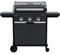 Barbecue gaz CAMPINGAZ SELECT 3 LX PLUS noir 3 brûleurs sur chariot, 62.5x40 cm