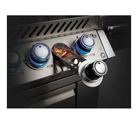 Barbecue gaz encastrable Napoleon Prestige Pro 825 inox 4 brûleurs + 2 Sizzle Zone + brûleur arrière + Fumage