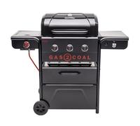 Barbecue gaz et charbon CHAR-BROIL Gas2Coal 330 Édition Spéciale avec plancha