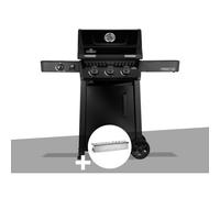 Barbecue gaz Freestyle 365 noir 3 brûleurs et 1 réchaud latéral + Boitier de fumage - Napoléon