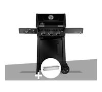 Barbecue gaz Freestyle 365 noir PRO 3 brûleurs + 1 bruleur sizzle zone + Boitier de fumage - Napoléon