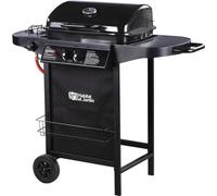 Barbecue gaz "Party 3" - 3 brûleurs dont 1 latéral - 9.38 kW - Noir