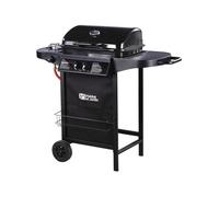 Habitat et Jardin Barbecue gaz Party 3 – 3 brûleurs (1 latéral) 9,38 kW – Noir