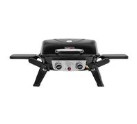 Barbecue Gaz Portable Royal Gourmet - Barbecue Grille avec Tables Latérales Pliables et Couvercle, 2 Brûleurs de Puissance 5 kW