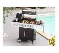 Somagic Barbecues Barbecue au gaz BALTIMORE 3 brûleurs 10,5 kW + réchaud