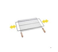 Barbecue grill - PAPILLON - Parrilla Barbacoa Extensible - Rectangulaire - Métal - Gris
