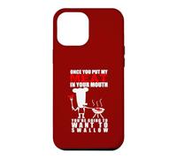 Barbecue Humoristique pour Amoureux de la Viande pour Adulte Motif Pitmaster Coque pour iPhone 12 Pro Max