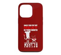 Barbecue Humoristique pour Amoureux de la Viande pour Adulte Motif Pitmaster Coque pour iPhone 13 Pro