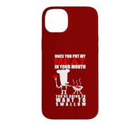 Barbecue Humoristique pour Amoureux de la Viande pour Adulte Motif Pitmaster Coque pour iPhone 14 Plus