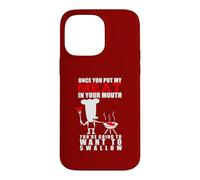 Barbecue Humoristique pour Amoureux de la Viande pour Adulte Motif Pitmaster Coque pour iPhone 14 Pro Max