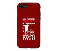 Barbecue Humoristique pour Amoureux de la Viande pour Adulte Motif Pitmaster Coque pour iPhone SE (2020) / 7/8