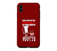 Barbecue Humoristique pour Amoureux de la Viande pour Adulte Motif Pitmaster Coque pour iPhone XS Max