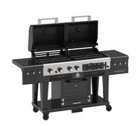 Barbecue Hybride 3-en-1 : Gaz, Charbon, Fumoir Électrique BBQ Cuisine Exterieure Conviviale Memphis Ultimate 2.0 PIT BOSS