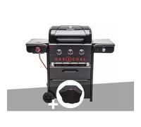 Barbecue hybride gaz et charbon Gas2coal Special Edition - 3 brûleurs + Housse de protection - Char-Broil