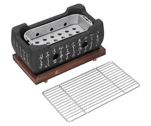 Barbecue japonais, mini-ménage, alliage d'aluminium, cuisinière à charbon, accessoires de four
